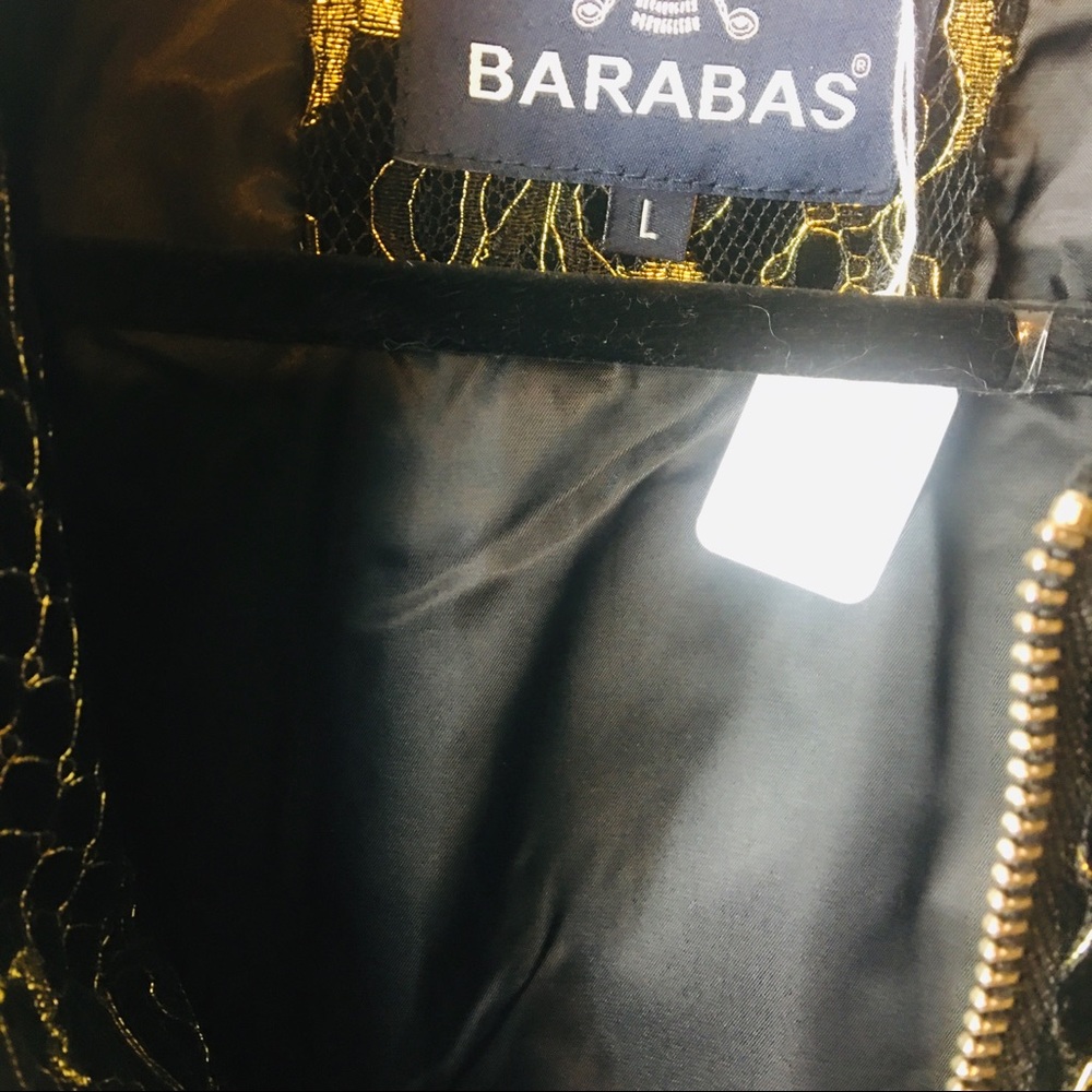 NWOT Men’s Barabas bomber jacket sz Lg B16 - Picture 7 of 8